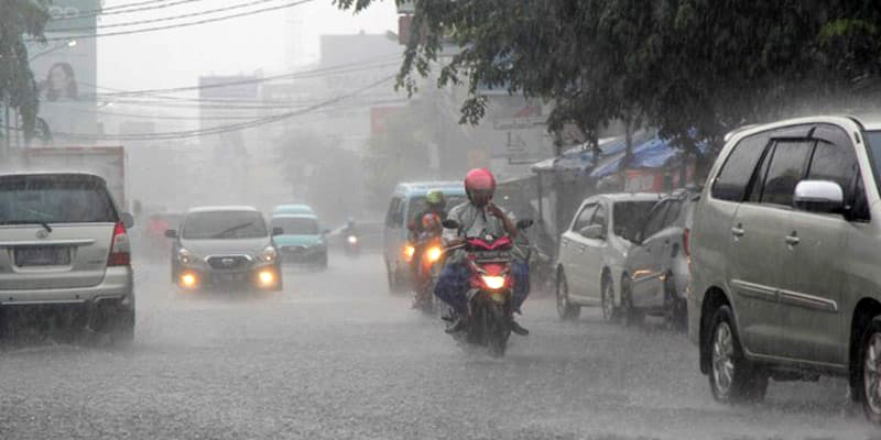BMKG mengeluarkan peringatan dini menyusul potensi hujan sedang-lebat di sejumlah wilayah Indonesia sepekan ke depan, tanggal 1-4 Mei 2026. (Foto: Istimewa)