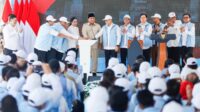 prabowo Presiden Prabowo Subianto resmi meluncurkan kelembagaan 80.000 Kopdes Merah Putih di Klaten Senin, 21 Juli 2025.