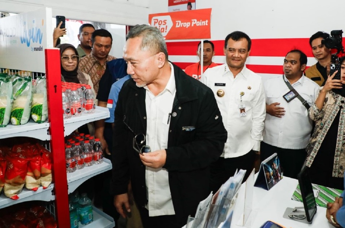 Menko Pangan Zulhas kunker ke KDMP Desa Sumbung, Kecamatan Cepogo, Boyolali, Jawa Tengah, Sabtu (19/7/2025). (Foto: Johanes Lanang)