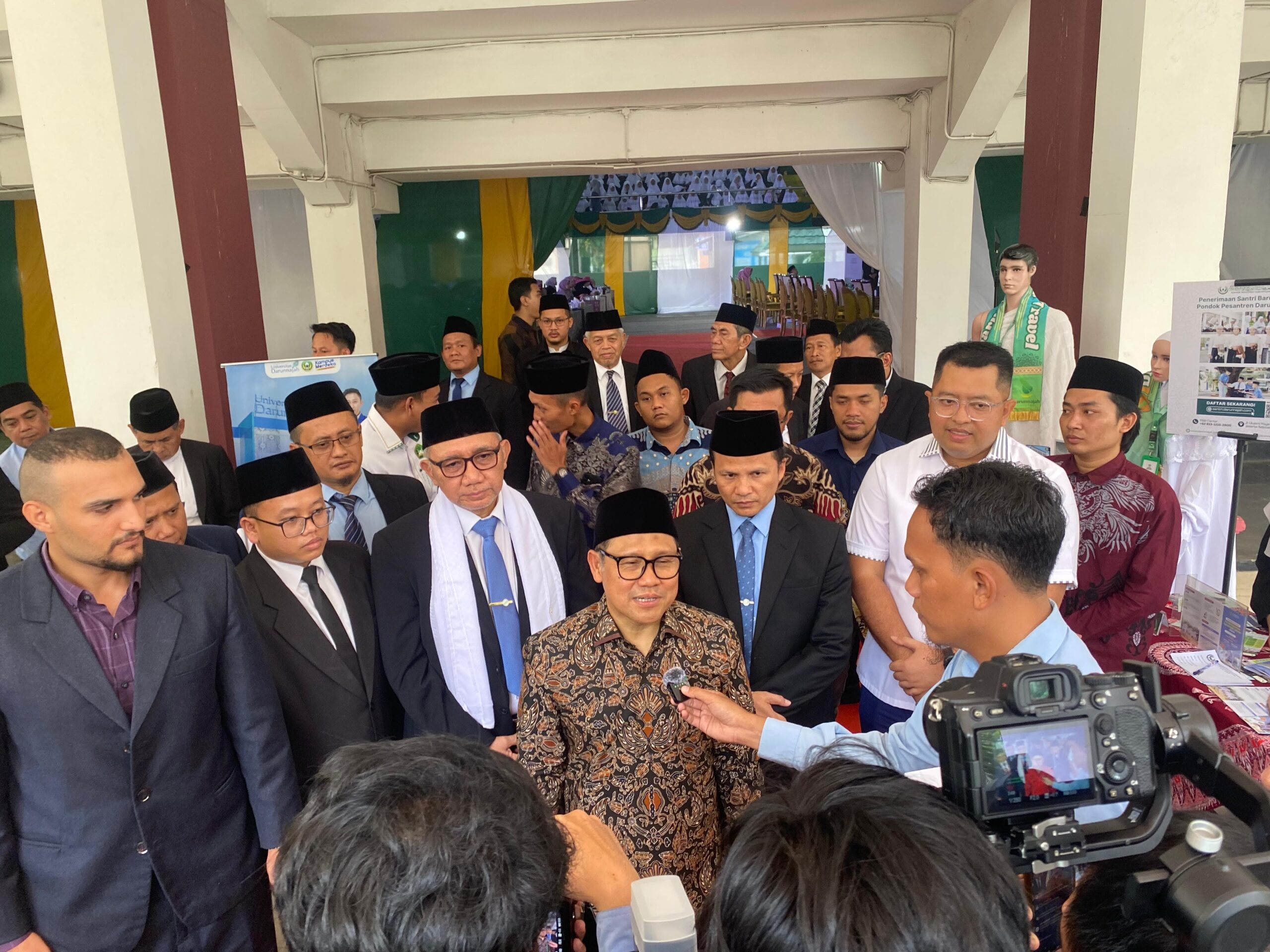 Muktamar ke-V Halaqoh BEM Pesantren dibuka di Jakarta. Gus Muhaimin: Mahasantri harus ambil peran menuju Indonesia Emas 2045.